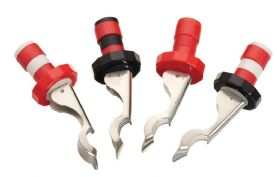 Set of Four Lever-arm Bottle Stoppers